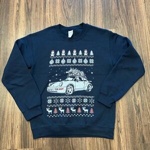 Porsche 911 festive Christmas / Holiday sweater Size S